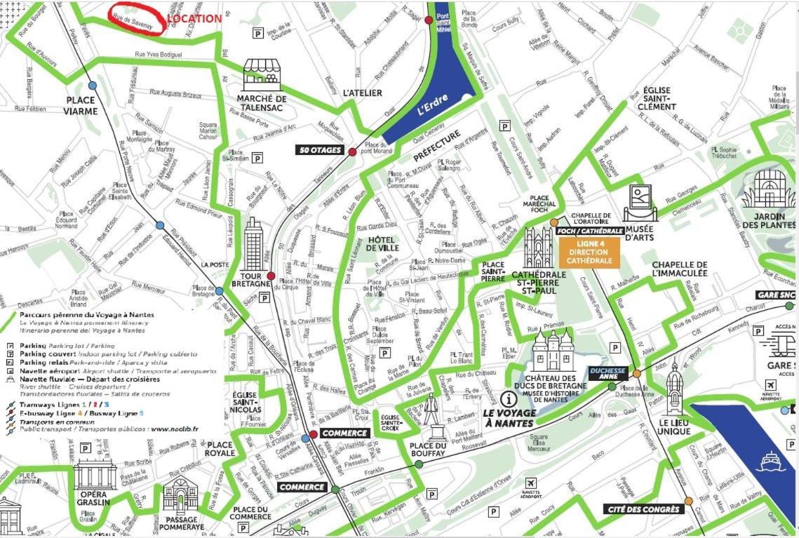 شقة Nantes-Talensac المظهر الخارجي الصورة